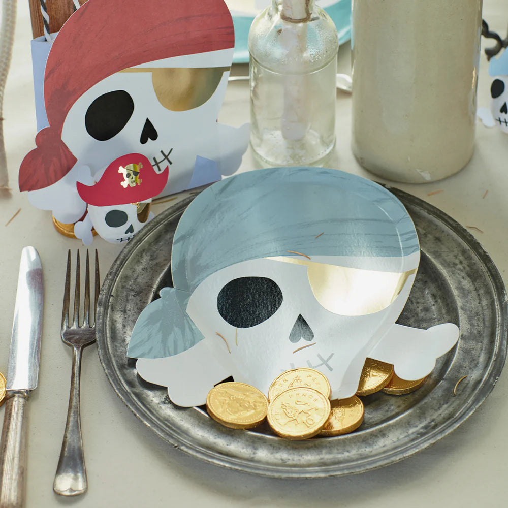 Meri Meri - Pirate Plates, 8ct.