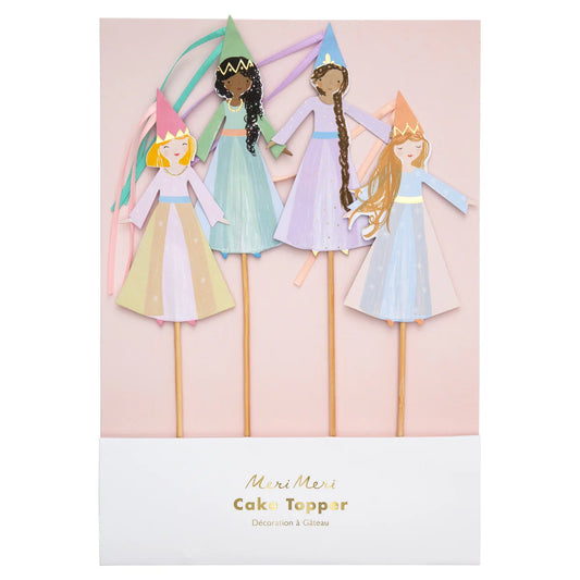 Meri Meri - Magical Princess Cake Toppers, 4ct.