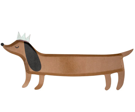 Meri Meri - Sausage Dog Platters, 4ct.