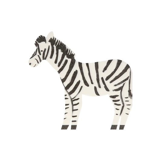 Meri Meri - Safari Zebra Napkins, 20ct.