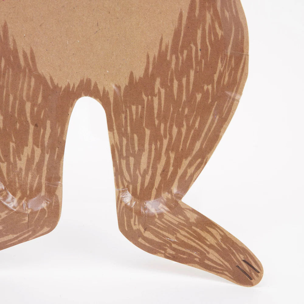Meri Meri - Bear Large Plates, 8ct.