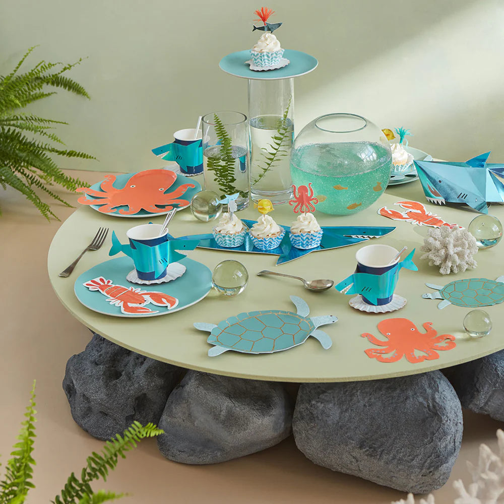 Meri Meri - Under The Sea Turtle Napkins, 16ct.