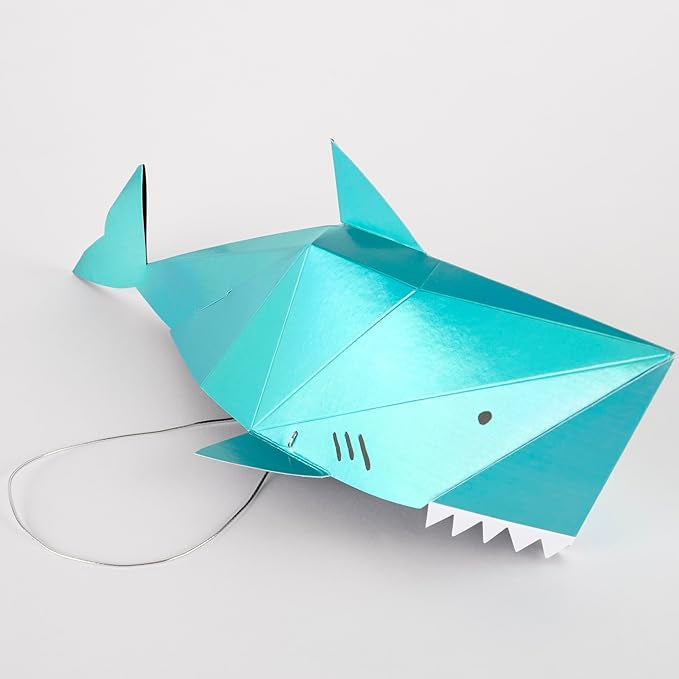 Meri Meri - Under The Sea Shark Party Hats, 8ct.
