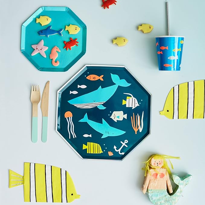 Meri Meri - Under The Sea Cups, 8ct.