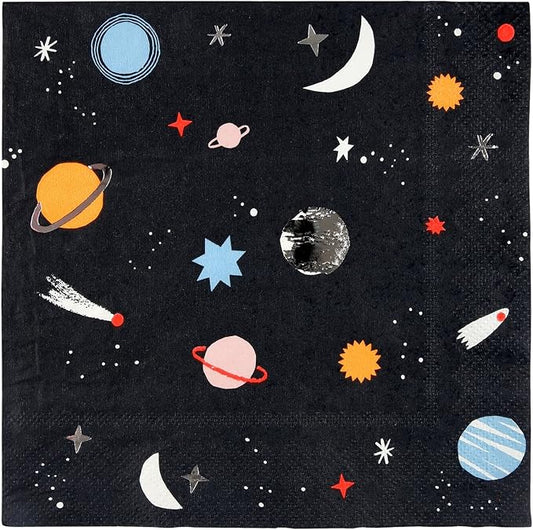 Meri Meri - To The Moon Large Napkins, 16ct.