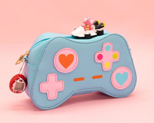 Bewaltz - One More Level Game Controller Handbag - Blue